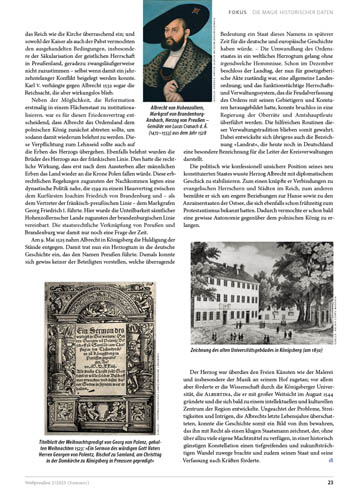 Vor 500 Jahren: Vom Großmeister zum weltlichen Landesherrn – Die Staatswerdung Preußens 1525